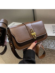 Simple Design Solid Plain One Shoulder Bags