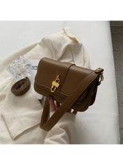 Simple Design Solid Plain One Shoulder Bags