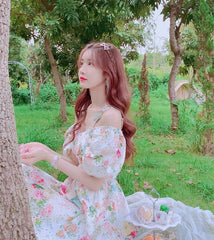 Vestido de mariposa de encaje de hada de las flores del paraíso