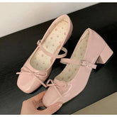 Patent Leather Women Mary Jane Shoes