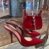 Patent Leather Elegant High Heels