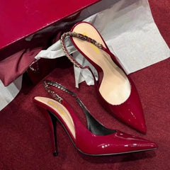 Patent Leather Elegant High Heels
