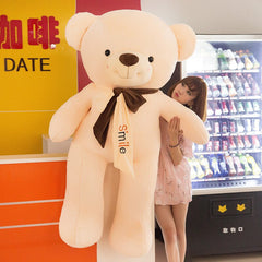 Plush Toy Bow Tie Bear Smiling Bear Teddy BearDoll Pillow Kids Girls Popular Valentine Birthday Gift