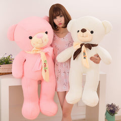 Plush Toy Bow Tie Bear Smiling Bear Teddy BearDoll Pillow Kids Girls Popular Valentine Birthday Gift