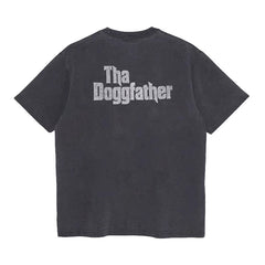 Camiseta holgada con estampado de ropa urbana retro