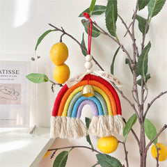 Seil Glücksbringer Regenbogen Ästhetisches Wanddekor