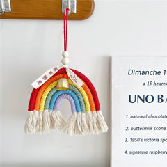 Seil Glücksbringer Regenbogen Ästhetisches Wanddekor