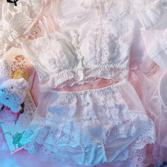 Roses & Lace Kawaii Princess Lolita Nymphet Lingerie Set