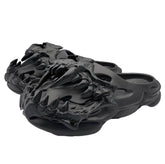 Rubber Demon Skull Skeleton Slippers Sandals