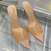 Transparent One-line Hgh Heels