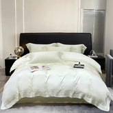 800TC Lyocell Soft Silky Cooling Summer Luxury Hollow Wide Edge Bedding Set