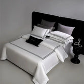 1000TC Egyptian Cotton Solid Color Hotel Style Luxury Embroidery Bedding Set