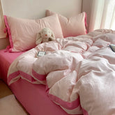 Color Blocking Bedding Sets