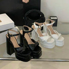 Square Head Ultra High Heel