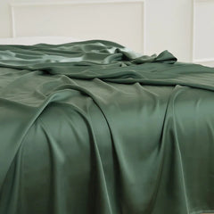 600TC Lyocell Soft Silky Cooling Solid Color Bedding Set
