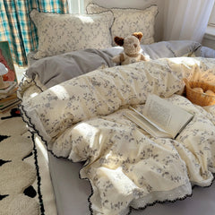 Korean Lace Bedding Set