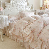 100% Cotton Floral Print Bedding Set