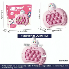 Quick Push Pop Fidget Stress Reliever Toy