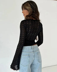 Carina Lace See Through Top