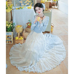 Conjunto de 2 piezas Anastasia Romantic Faircycore Princess