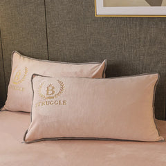 Winter Thick Warm Plush Duvet Cover Set Luxury Bedding Set