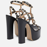 Open-Toe Thin Belt Waterproof Platform Super High Sexy Sandals