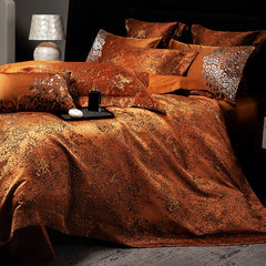 Brocade Jacquard Egyptian Cotton Bedding Set