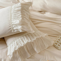 Luxury French Princess Style 100% Cotton Bedding Set