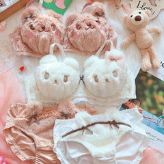 Bär Plüsch-Kawaii-Dessous-Set