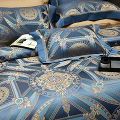 Brocade Jacquard Egyptian Cotton Luxury Bedding Set