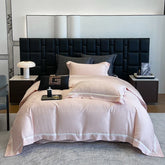 800TC Lyocell Cotton Jacquard Soft Silky Luxury Bedding Set