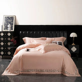 Premium 1000TC Egyptian Cotton Luxury Hollow Wide Edge Embroidery Bedding Set