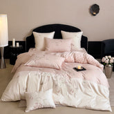 Flowers Embroidery Bedding Set