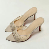 Style Pointed-Toe Thin-Tip Party High Heels