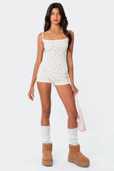 Marbel Floral Playsuit