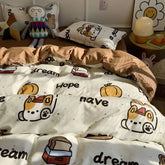 Ins Cartoon Bedding Set
