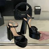 Square Head Ultra High Heel