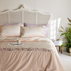 800TC Lyocell Fiber Soft Silky Cooling Summer Bedding Set