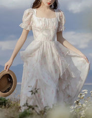 Vestido de hada con estética de princesa etérea de Jarrah