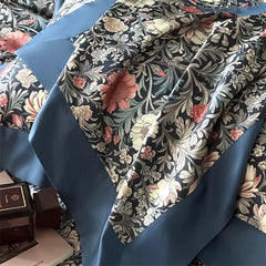 Vintage Botanical Floral Print Luxury Bedding Set