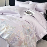 High End A-class Long Staple Cotton Pure Cotton Four Piece Duvet Cover All Cotton Bed Sheet Light Luxury Bedding