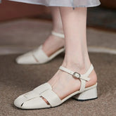 sheepskin middle Heel