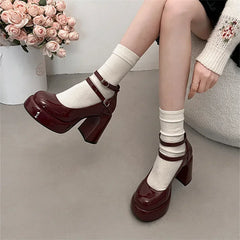Kohen Chunky Heels