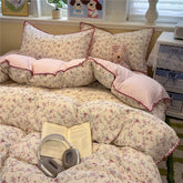 3/4Pcs Cartoon Print Bedding Set