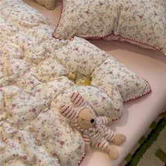 3/4Pcs Cartoon Print Bedding Set
