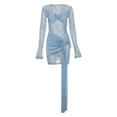 Ausha See Through Mini Dress
