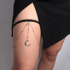 Moon Charm Adjustable Elegant Rhinestone Jewelry