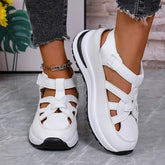 Casual Hollow Out Flat Sandals
