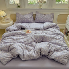 Korean Double Layer Gauze Bedding Set
