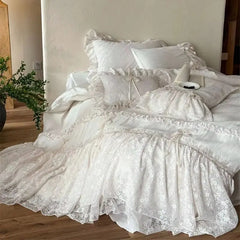 French Princess Lace Bedding Set